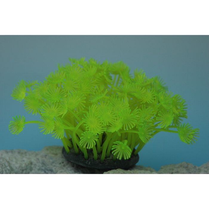 Коралл силиконовый желтый 7.5х7.5х10см (SH189Y)