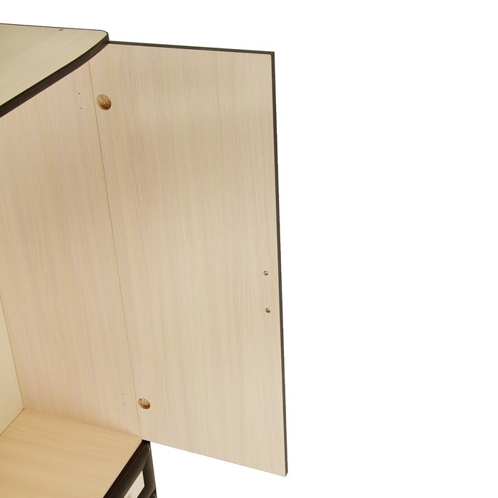 Шкаф Карат-1 Дуб молочный/венге