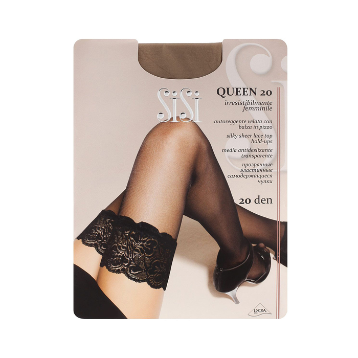 Чулки "Sisi" Queen 20 (80/5), р. 4, miele