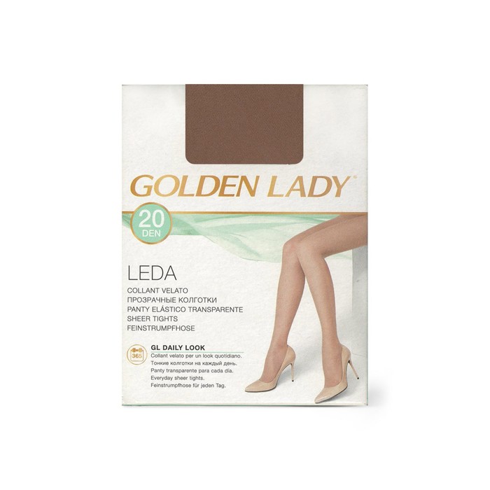 

Колготки женские Golden Lady Leda, 20 den, размер 3, цвет visone
