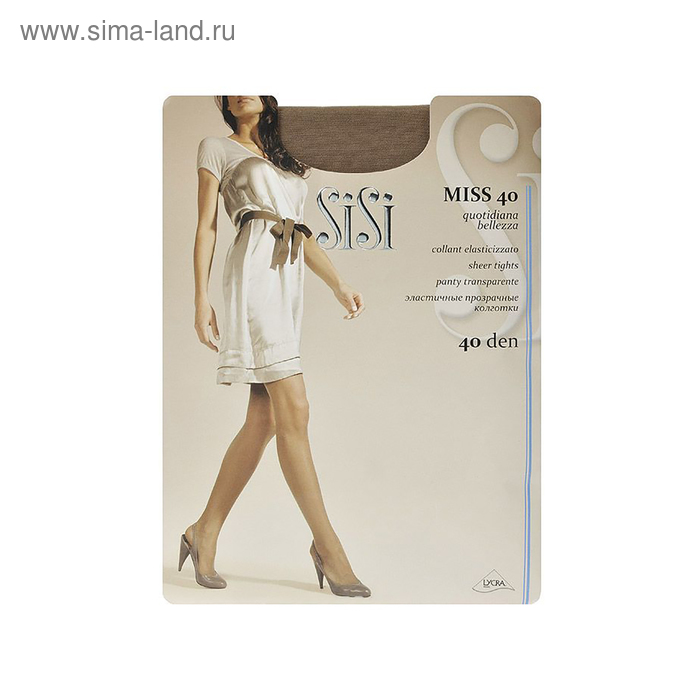 

Колготки женские Sisi Miss, 40 den, размер 3, цвет moka