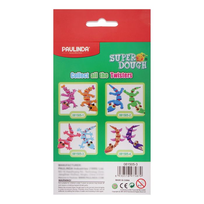 Набор для лепки Twisters "Ящерицы"