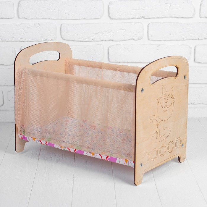 Кроватка "Люлька-манеж", с текстилем