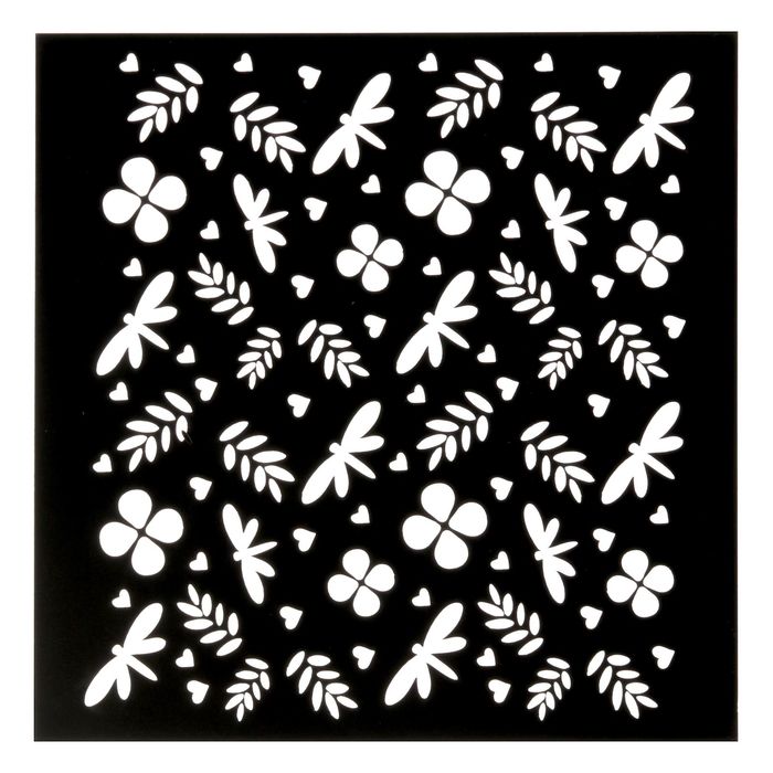 Трафарет для творчества "Прованс", 15 х 15 см