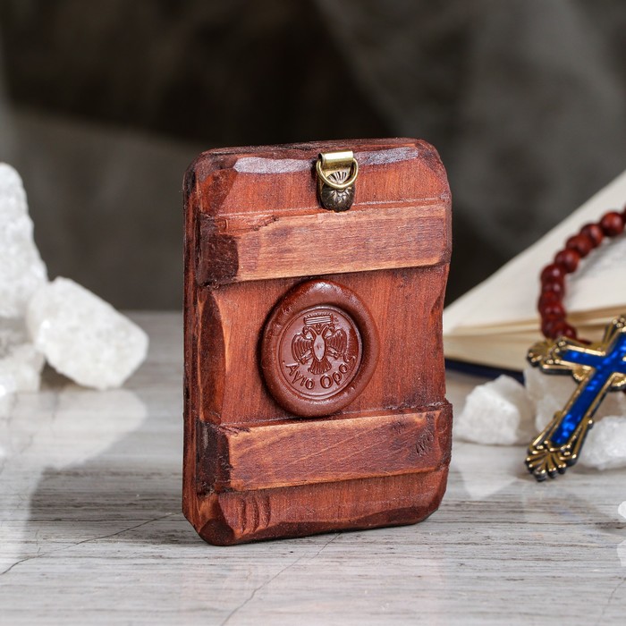 Икона под старину карманная "Скоропослушница", 7х10 см