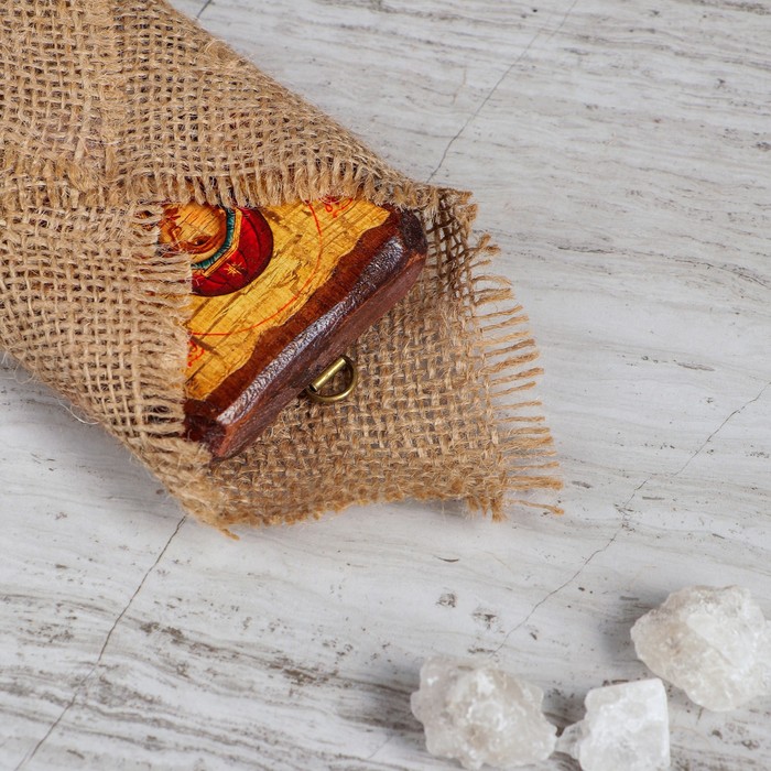 Икона под старину карманная "Скоропослушница", 7х10 см