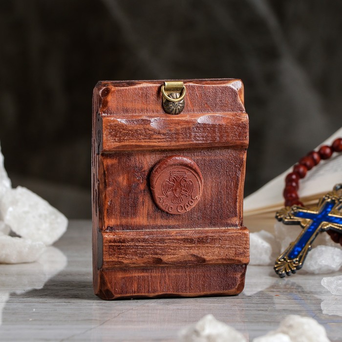 Икона под старину карманная "Смоленская", 7х10 см