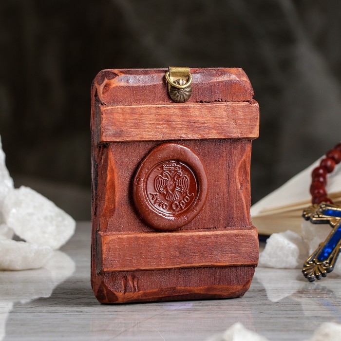 Икона под старину карманная "Целительница", 7х10 см