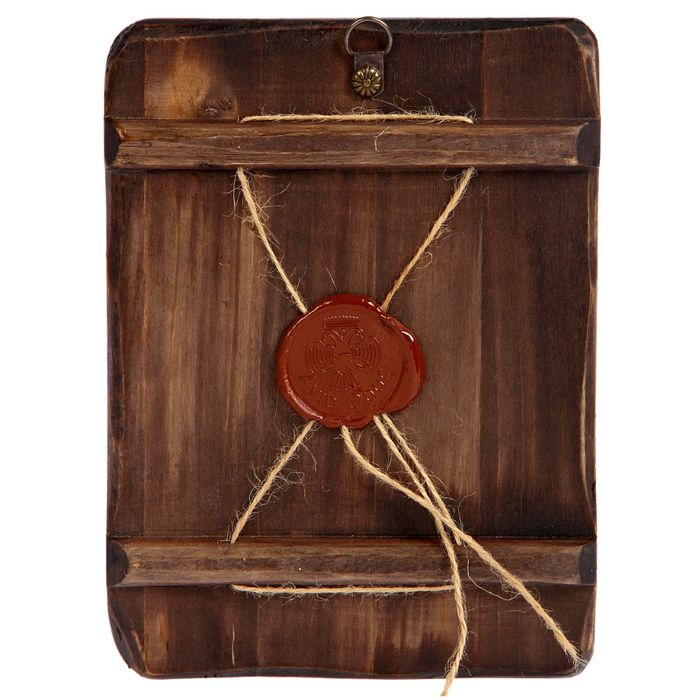 Икона под старину "Архангел Михаил", 17х23 см