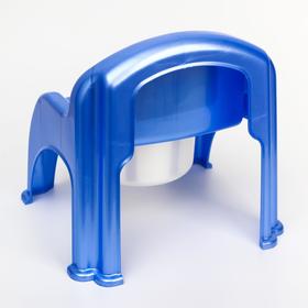 Горшок-стульчик «Утёнок», цвет голубой от Сима-ленд