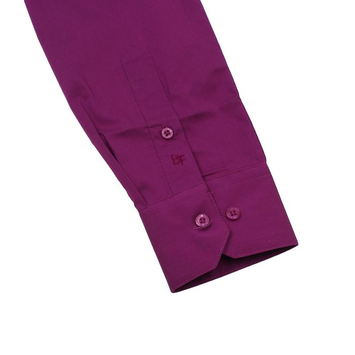 Сорочка мужская BENAFFETTO SS 16 6301-4 S рубин, р-р 38-170-176