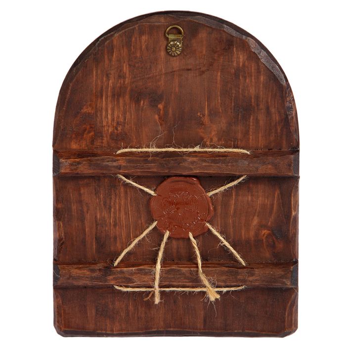 Икона под старину "Вера, Надежда, Любовь", 17х23 см, арка