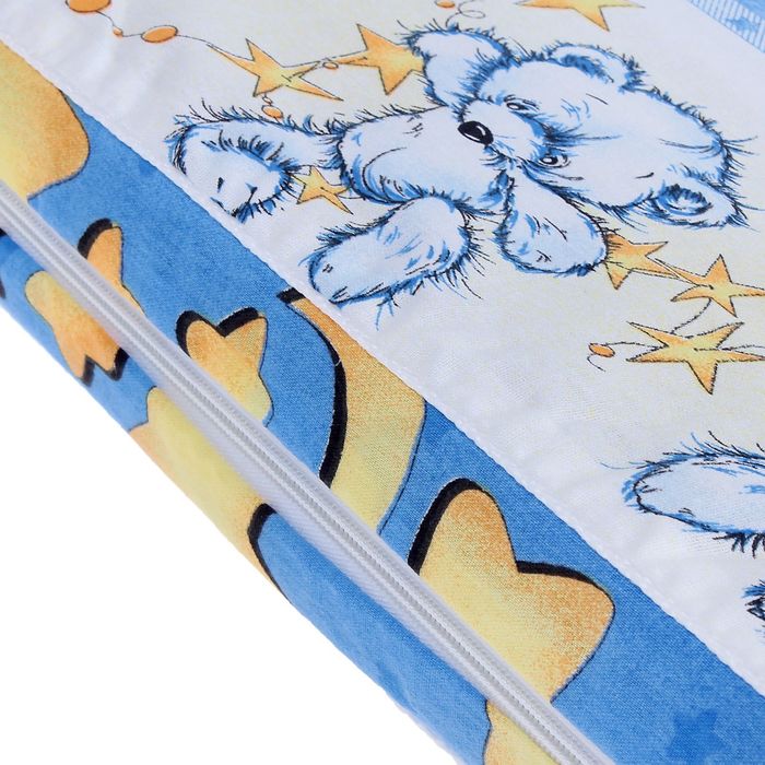 Матрас беспружинный ЧЕРНОМОР Стандарт, 120х60х7см, биококос, бязь