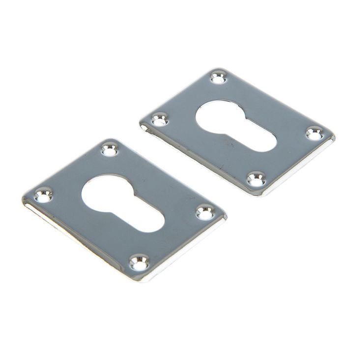 Накладка на цилиндровый механизм секрета, цвет хром