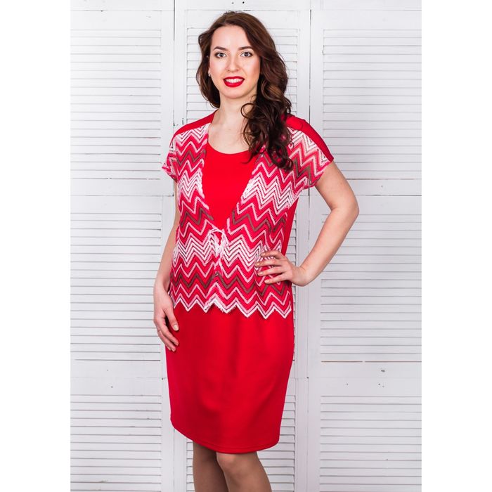 Платье женское, размер 58 743К