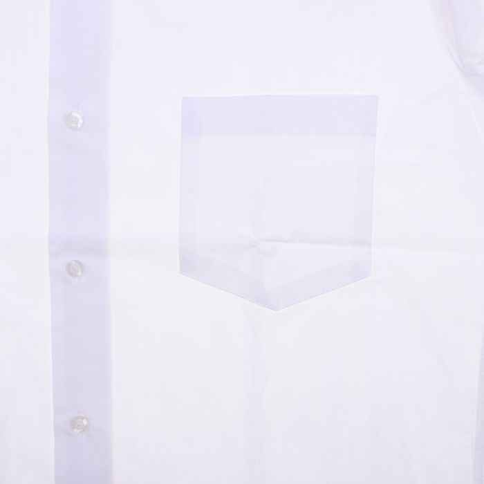 Сорочка мужская BENAFFETTO SS 14301-1 S белая, р-р 38-170-176