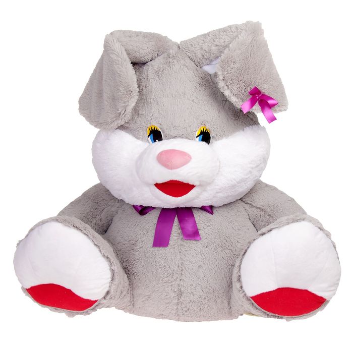 Мягкая игрушка "Зайка-попрыгайка", 100 см