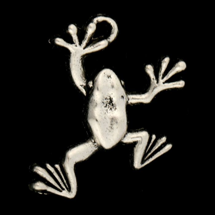 Декор металл "Лягушонок" 2,4х2,2 см