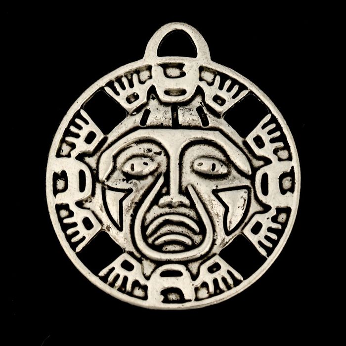 Декор металл "Маска" 2,8х2,8 см