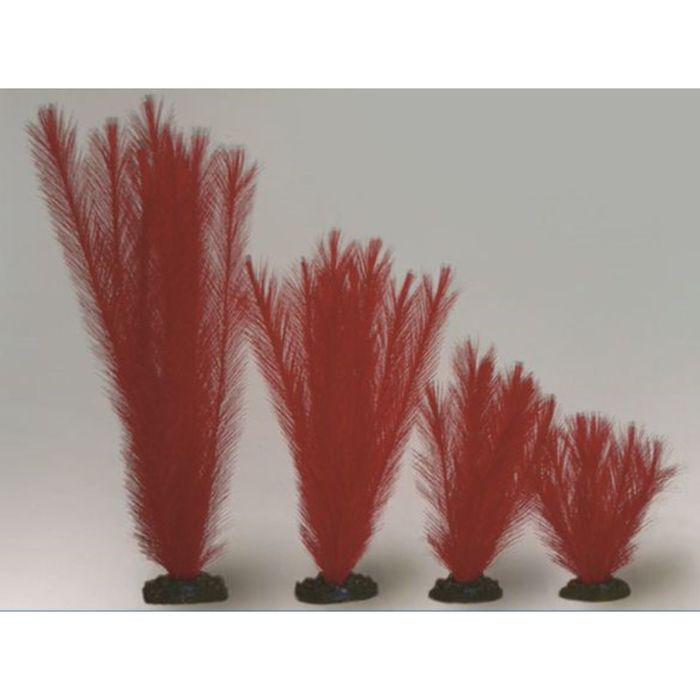 Растение шелковое Перистолистник, красное 40см