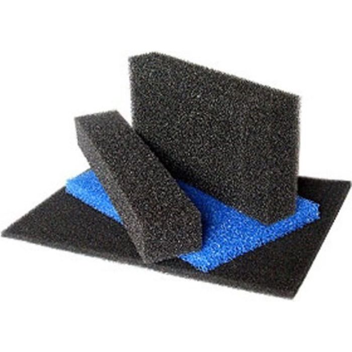 Губка фильтрующая пенополиуритановая 50х500х500мм PPI 20 черная