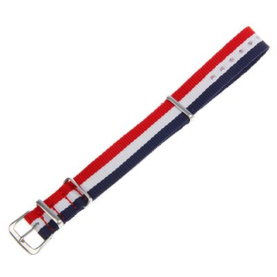 Ремешок для часов 16мм, текстиль, 27см