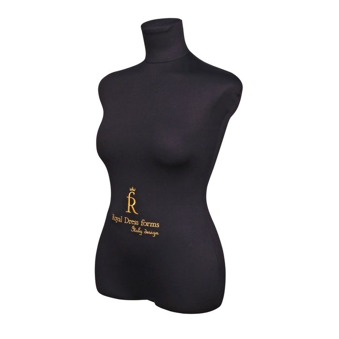 Портновский Манекен Christina, цвет чёрный (р-р 50 ) Торс, подставка приобретается отдельно
