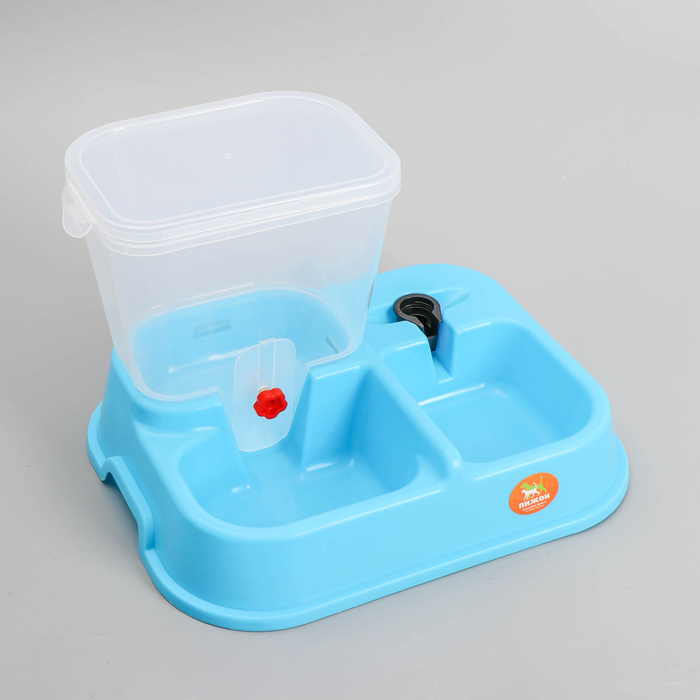 Комплекс автопоилка и автокормушка, 37 х 29 х 24 см, микс цветов