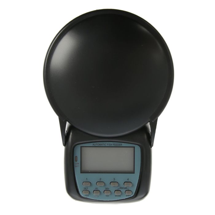 Автоматическая кормушка для рыб с часами
