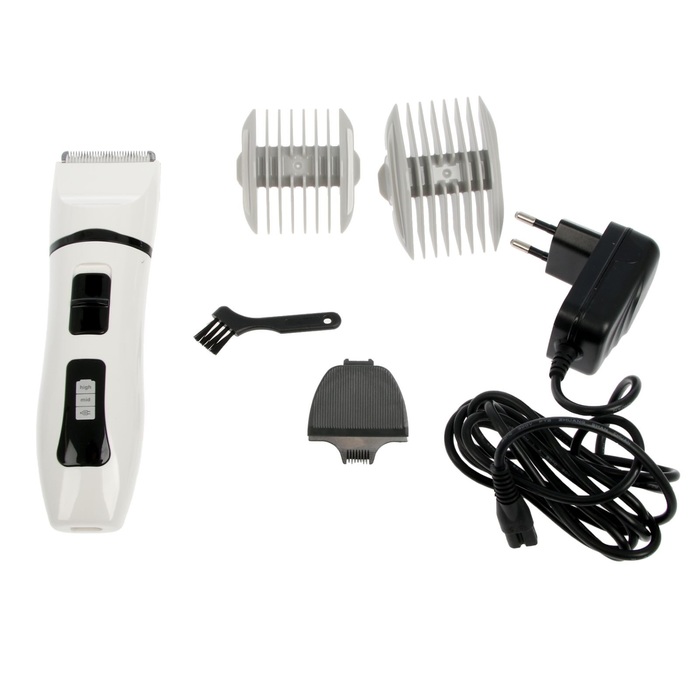 Машинка для стрижки животных с триммером PHC-920, керамическое лезвие