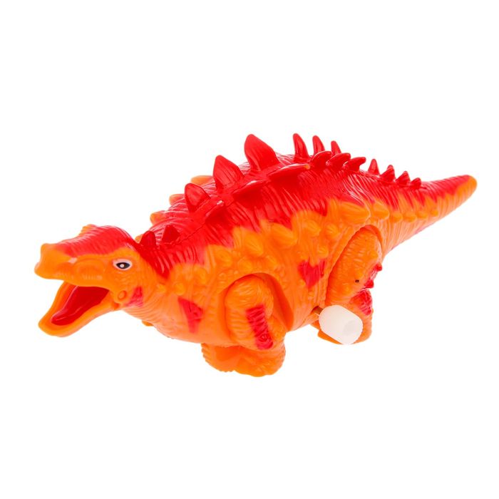 Игрушка заводная динозавр "Стегозавр", МИКС