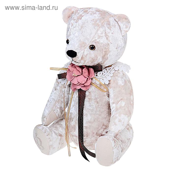 фото Мягкая игрушка «медведь бернарт», цвет белый budi basa collection