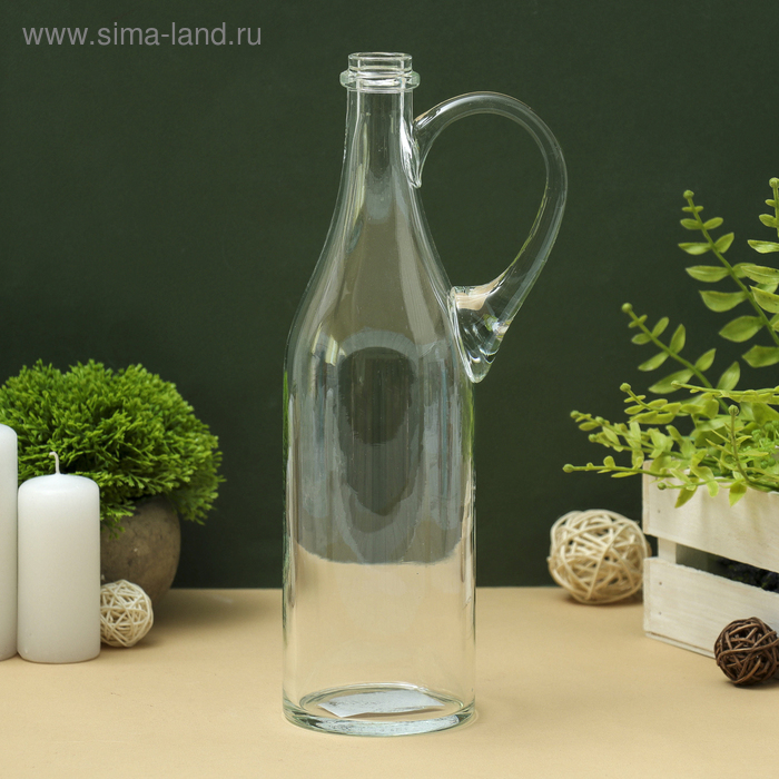 

Бутыль "Литр" с ручкой, H=31см, V=1 л, d нар.2,9мм, d внутр.1,9мм прозрачная