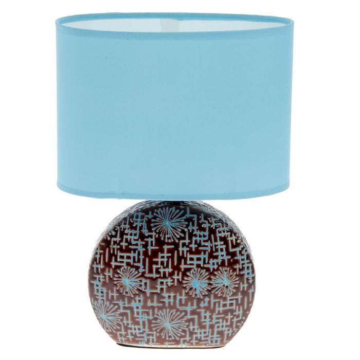 Лампа настольная с абажуром "Вспышка" 31,5х21,5х13 см