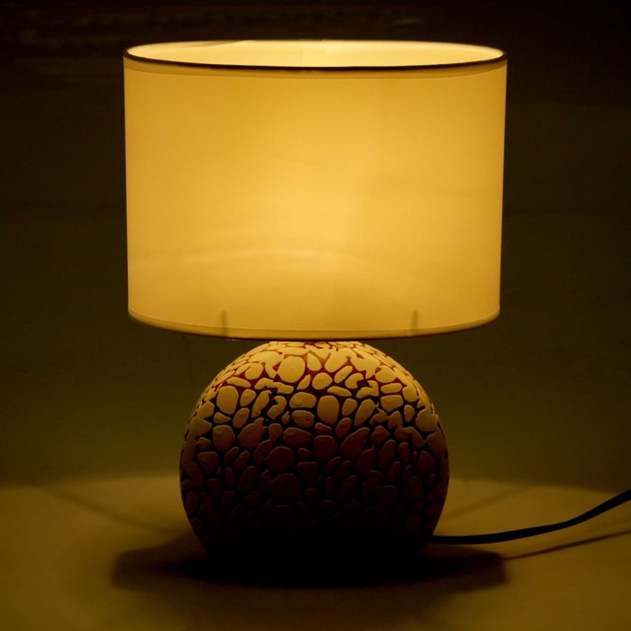 Лампа настольная с абажуром "Мозаика" 31,5х21,5х13 см