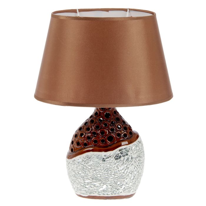 Лампа настольная с абажуром "Кристаллы" 38х28х17 см