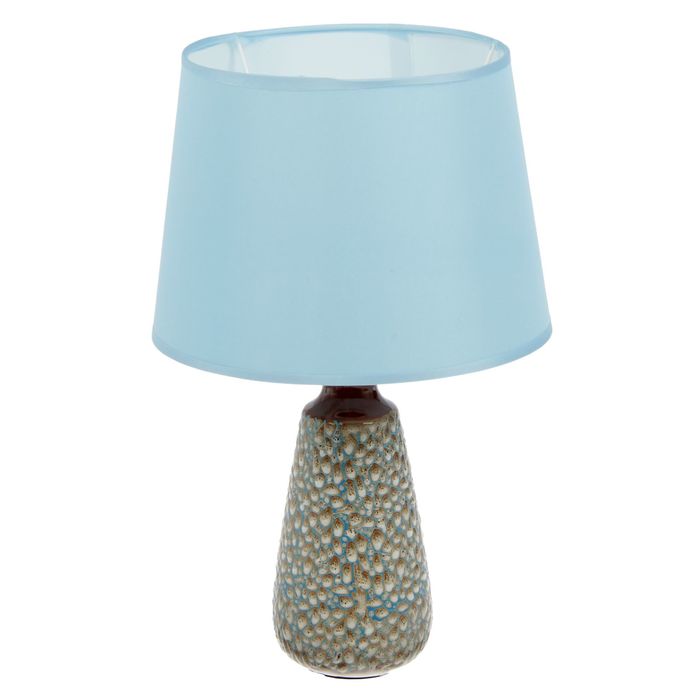 Лампа настольная с абажуром "Капли на стекле" Е27, 37х22,5х22,5 см