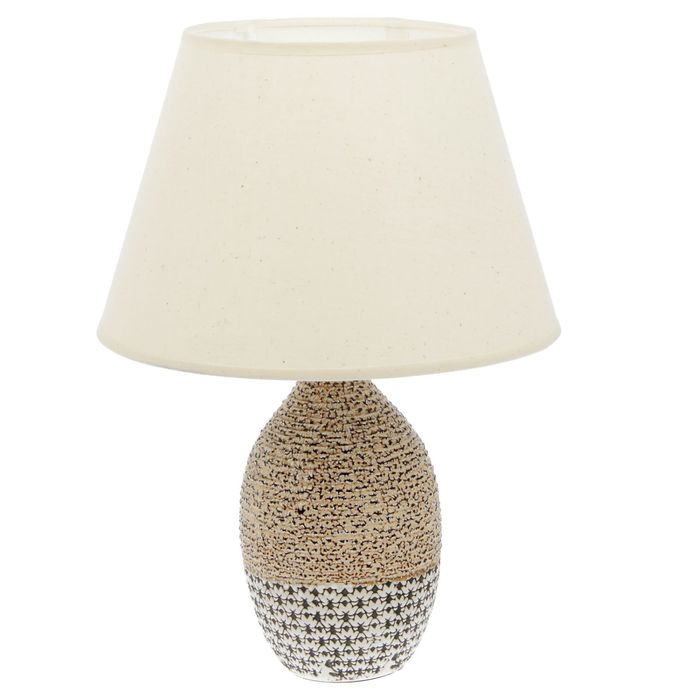 Лампа настольная с абажуром "Дюны" 38,5х27,5х27,5 см