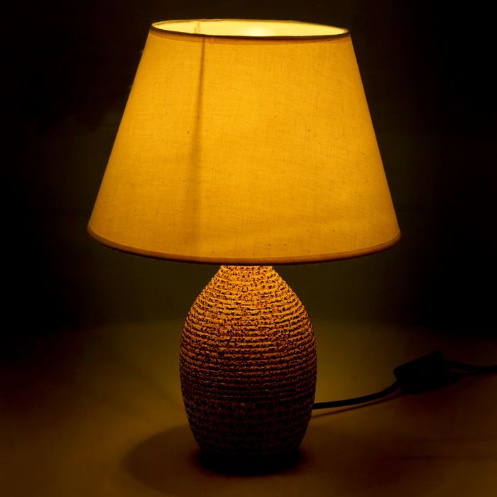 Лампа настольная с абажуром "Дюны" 38,5х27,5х27,5 см