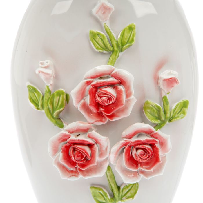 Лампа настольная с абажуром "Букет роз" 45х30х19 см