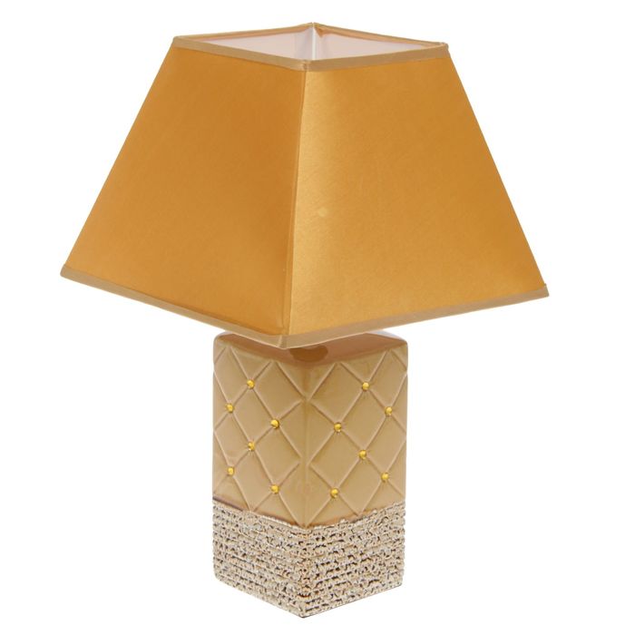 Лампа настольная с абажуром "Сияние" 37х23х23 см