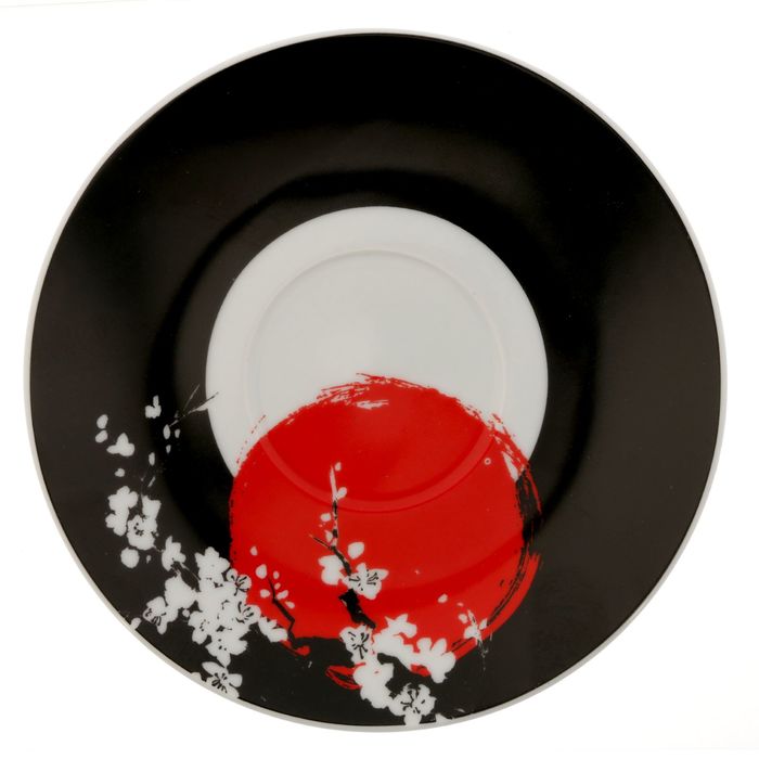 Чайный набор "С любовью", чайник 350 мл, кружка 200 мл, блюдце 15 см