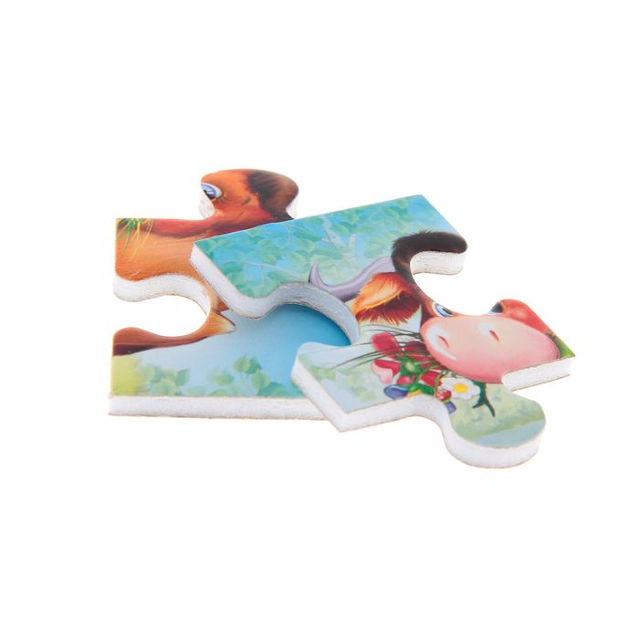 Макси-пазл "Коровки", 9 элементов