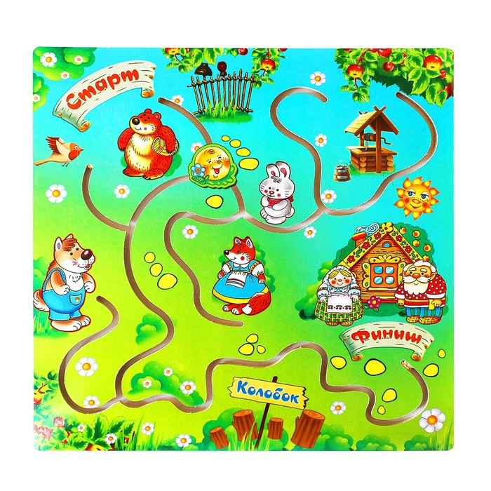 Лабиринт логический "Колобок"