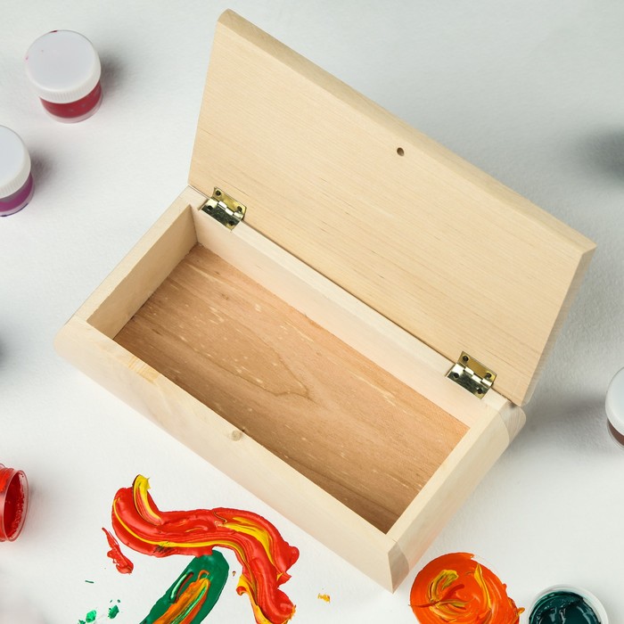 Шкатулка заготовка для декупажа, 21х11х7,5 см