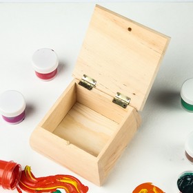 

Шкатулка заготовка для декупажа, 11х11х7,5 см