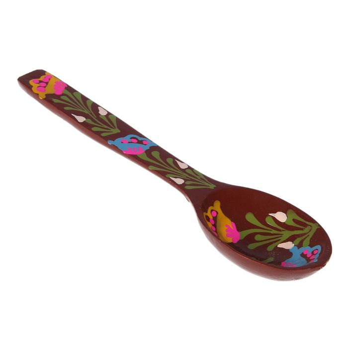Ложка деревянная "Полянка", 25 см