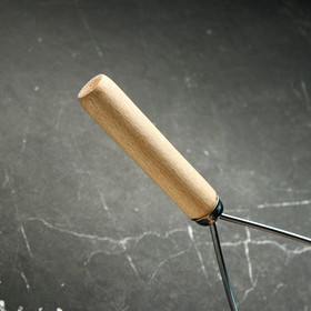 Толкушка с деревянной ручкой "Славянская", 26 см от Сима-ленд