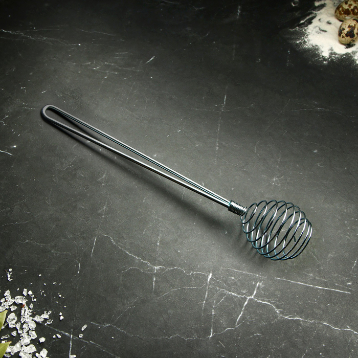 Венчик кондитерский для взбивания с металлической ручкой Шар, 30 см