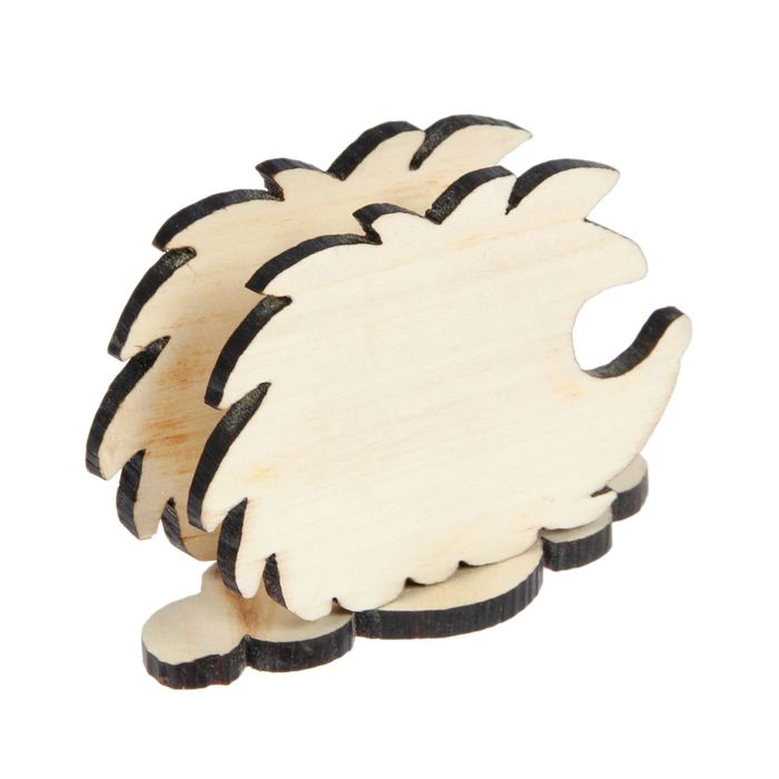 Салфетница деревянная "Ёжик", микс